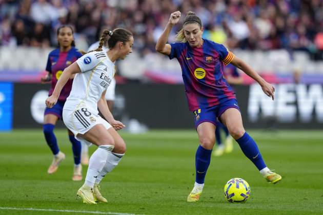 Alexia Putellas Sara Däbritz Barça Real Madrid femenino / Foto: EFE Alexia Putellas Sara Däbritz Barça Real Madrid femenino / Foto: EFE