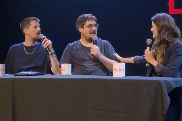 Clara Lago, con Ignasi Taltavull y Tomàs Fuentes en 'La Ruina'4 Clara Lago, con Ignasi Taltavull y Tomàs Fuentes en 'La Ruina'4