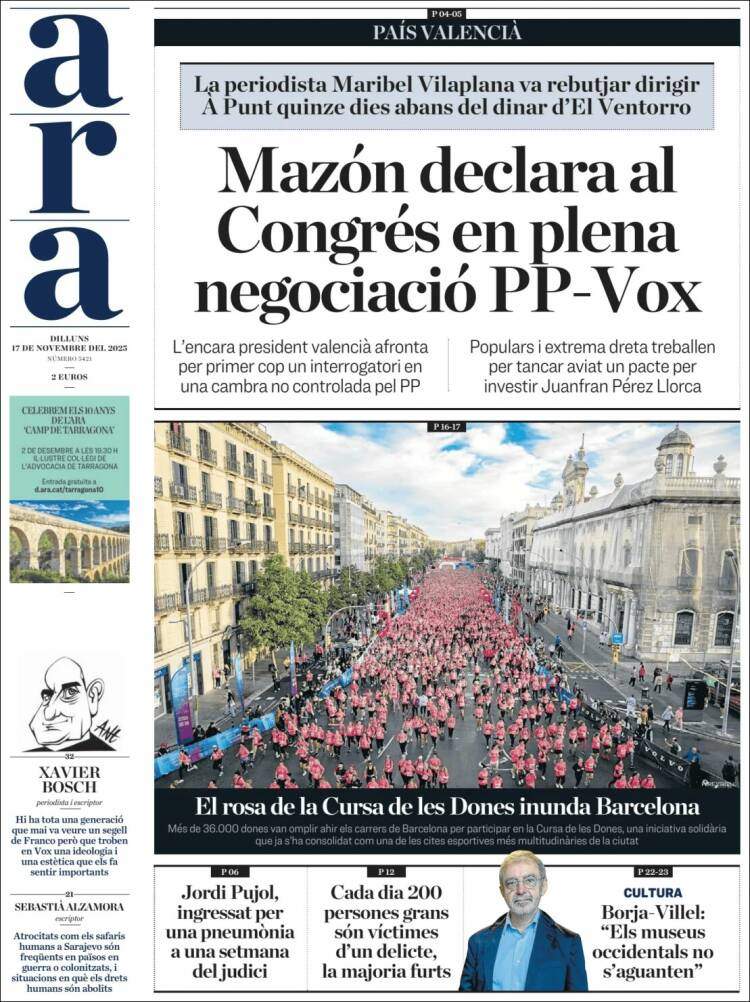 Ara, 17 novembre 2025 Ara, 17 novembre 2025