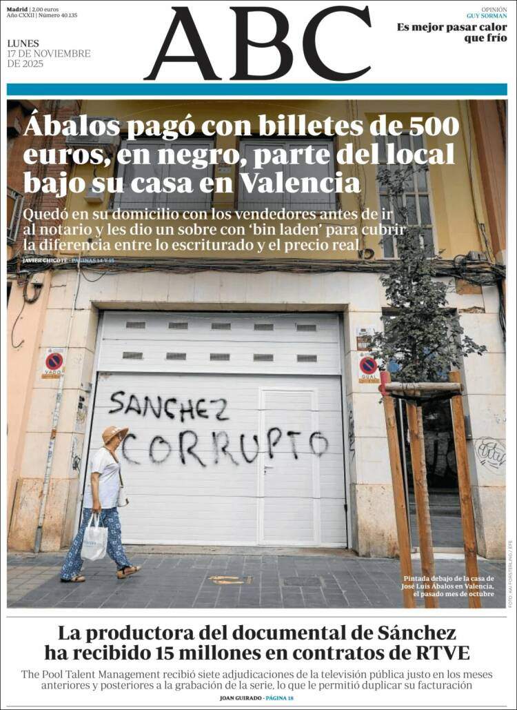 ABC, 17 novembre 2025 ABC, 17 novembre 2025