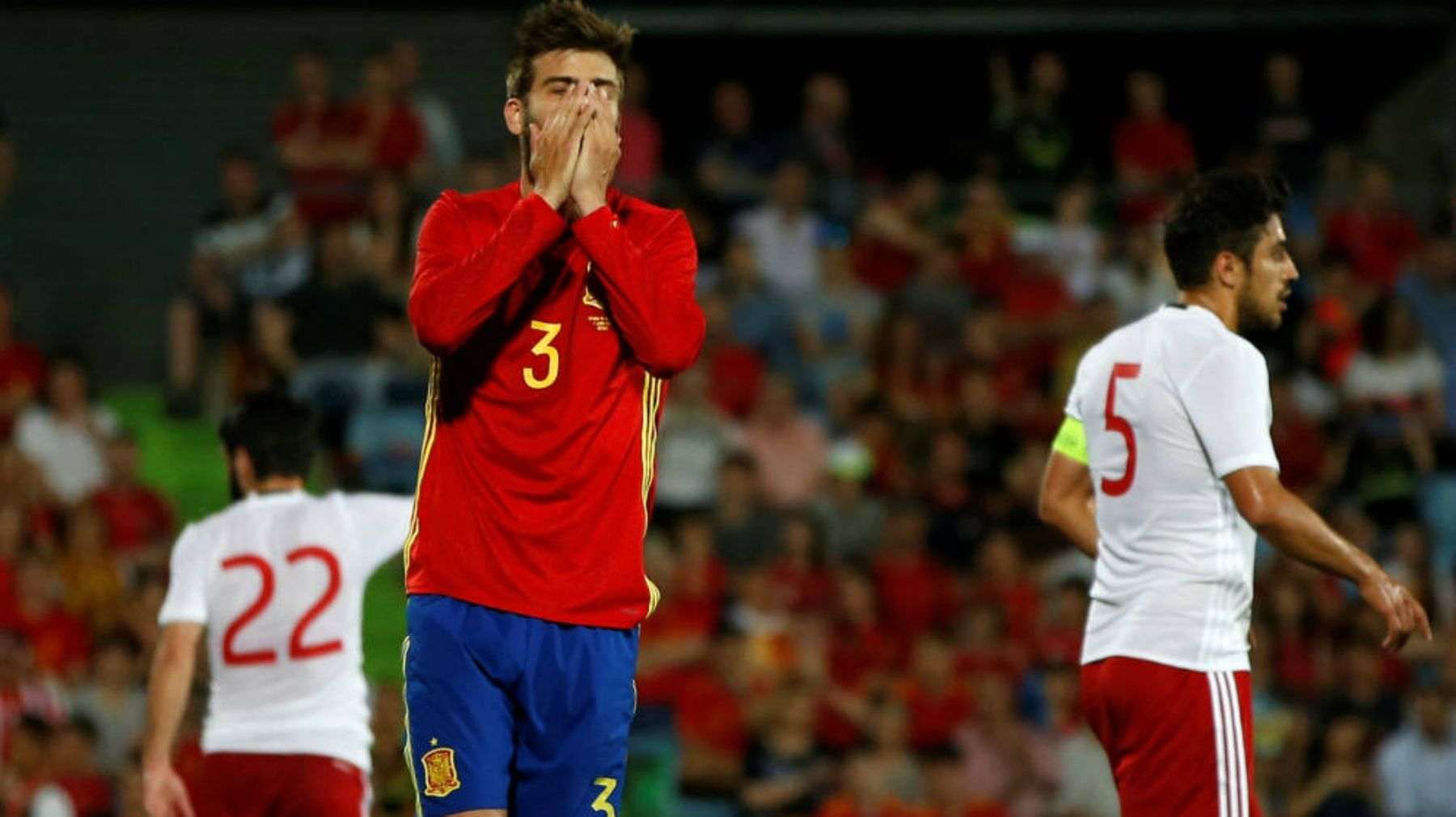 Gerard Piqué asistirá al partido de la selección española
