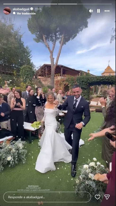 La boda de los amigos de Bad Gyal / Instagram La boda de los amigos de Bad Gyal / Instagram