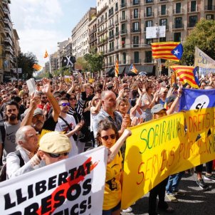 Manifestació CDR aniversari referèndum Sergi Alcà zar Manifestació CDR aniversari referèndum Sergi Alcà zar