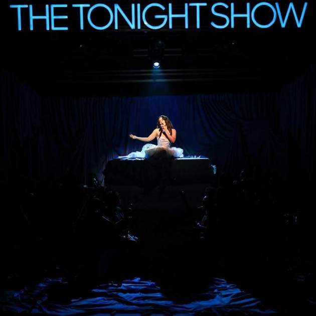 Rosalía, actuación La Perla / Instagrama Rosalía, actuación La Perla / Instagrama