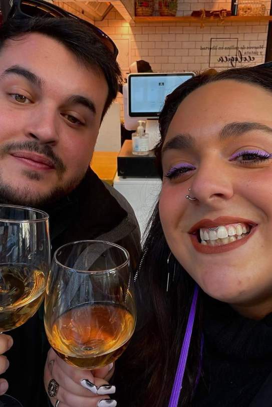 Óscar y Nadine Romero juntos / Instagram Óscar y Nadine Romero juntos / Instagram