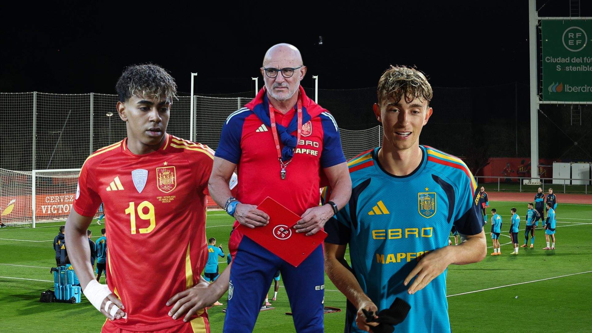 Lamine Yamal, Luis de la Fuente i Huijsen