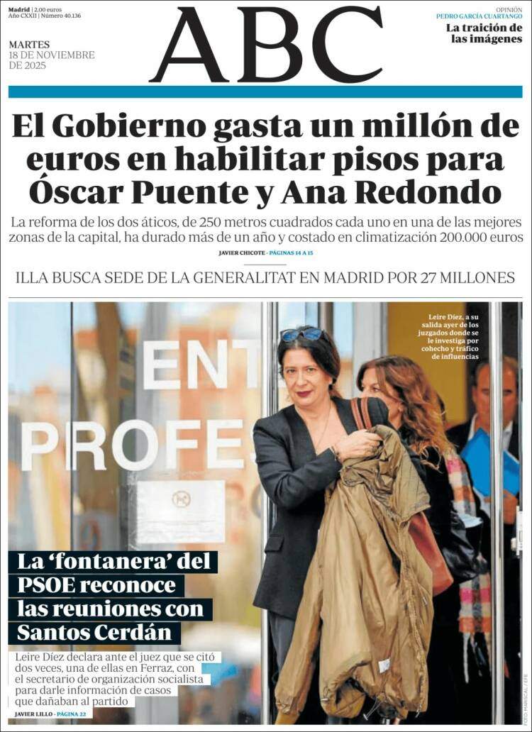 ABC, 18 novembre 2025 ABC, 18 novembre 2025