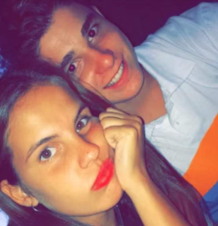 Emilia Ferrero y Julián Álvarez, de jóvenes Emilia Ferrero y Julián Álvarez, de jóvenes