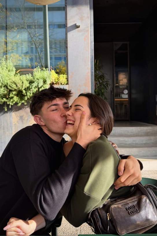 La pareja en Girona este último fin de semana / Instagram