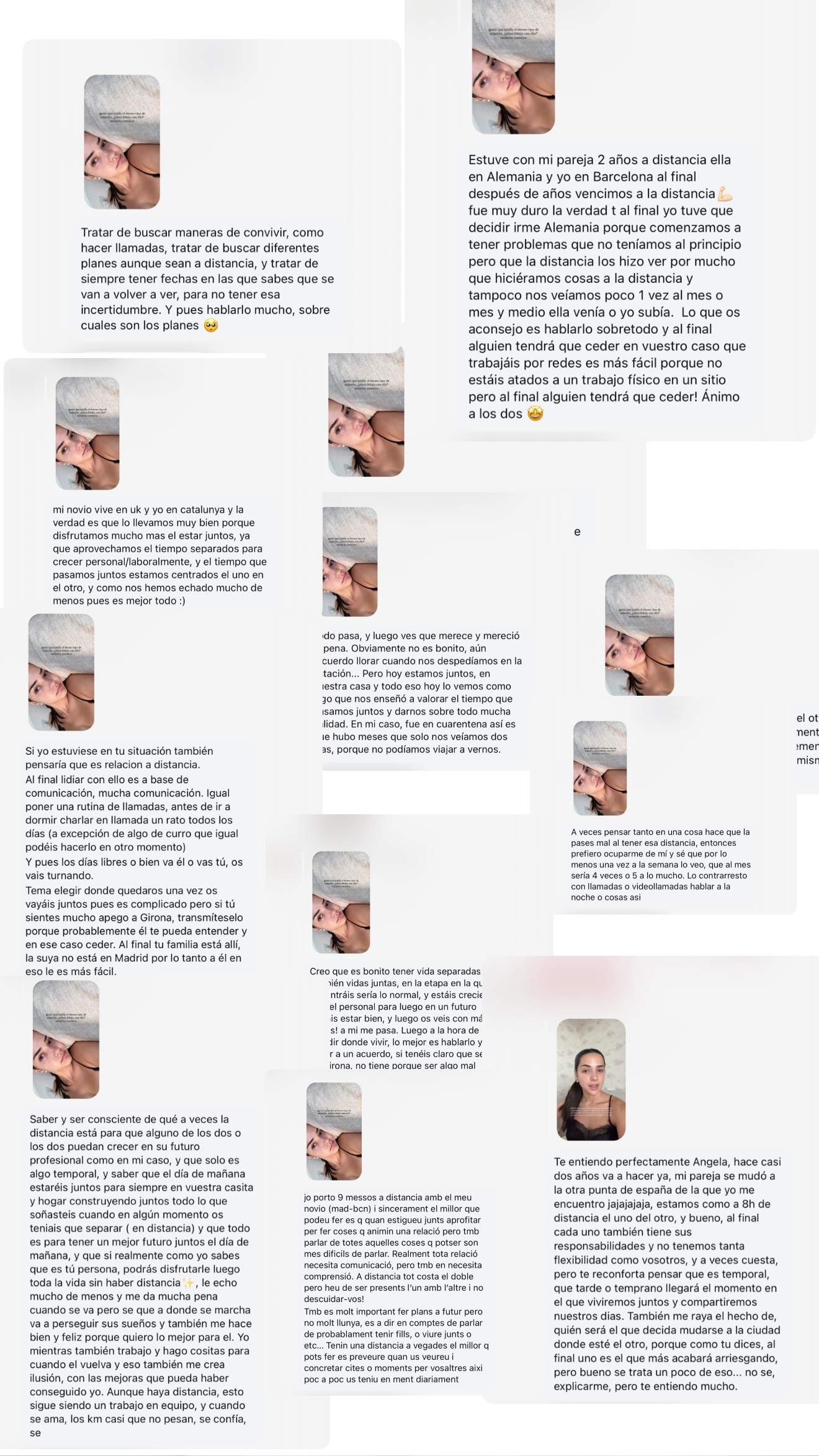 Las respuestas de sus seguidores a Mármol / Instagram