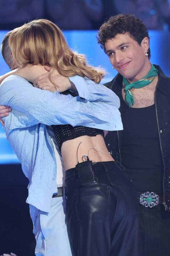 Lucía Casani despidiéndose de Tinho y Guille Toledano   Instagram