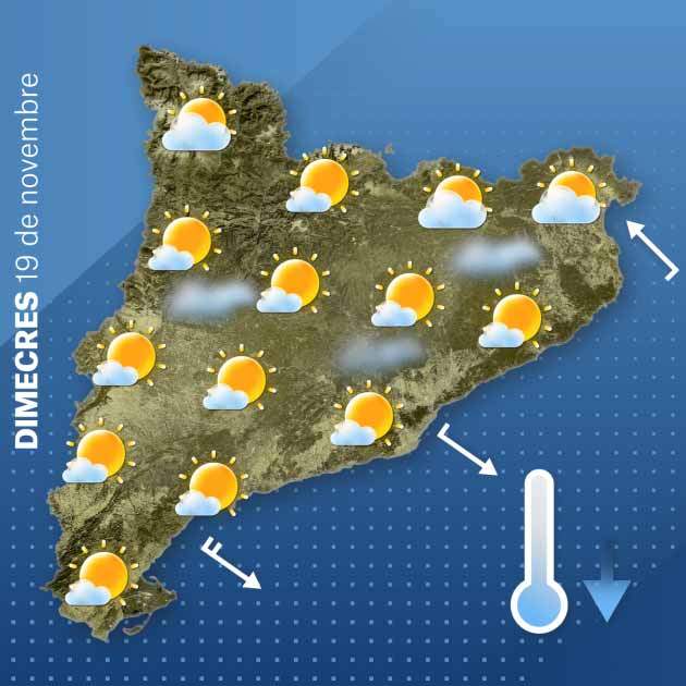 Mapa setmana Catalunya 18 11
