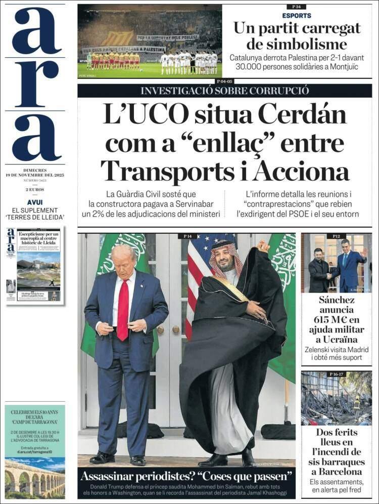 Ara, 19 novembre 2025 Ara, 19 novembre 2025