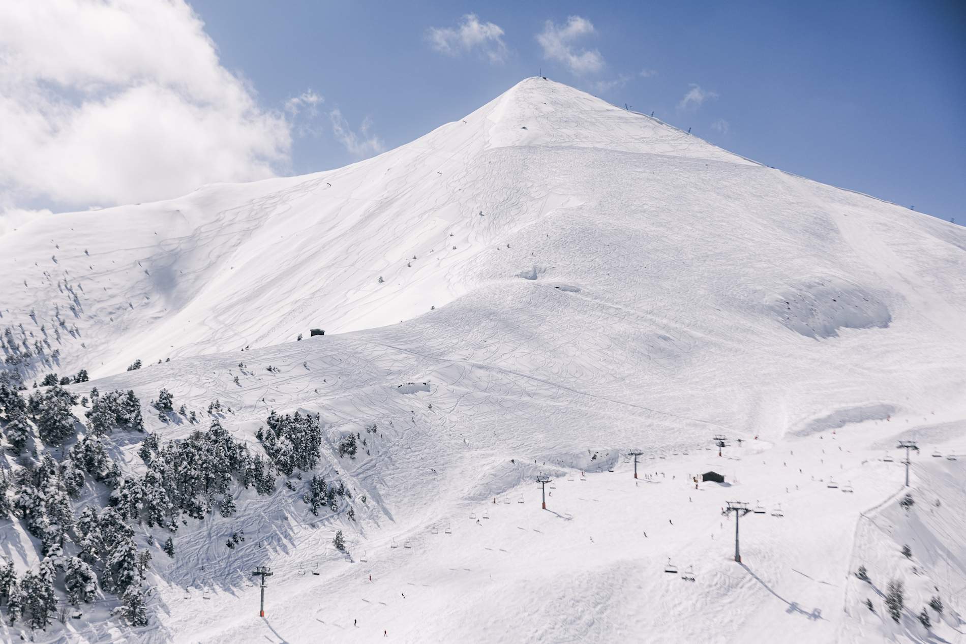 Fotografia de l'estació d'esquí andorrana Pal Arinsal