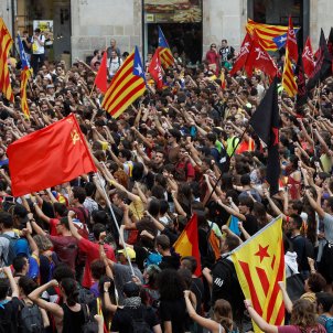Aturades, vaga d'estudiants i concentracions en protesta pel judici