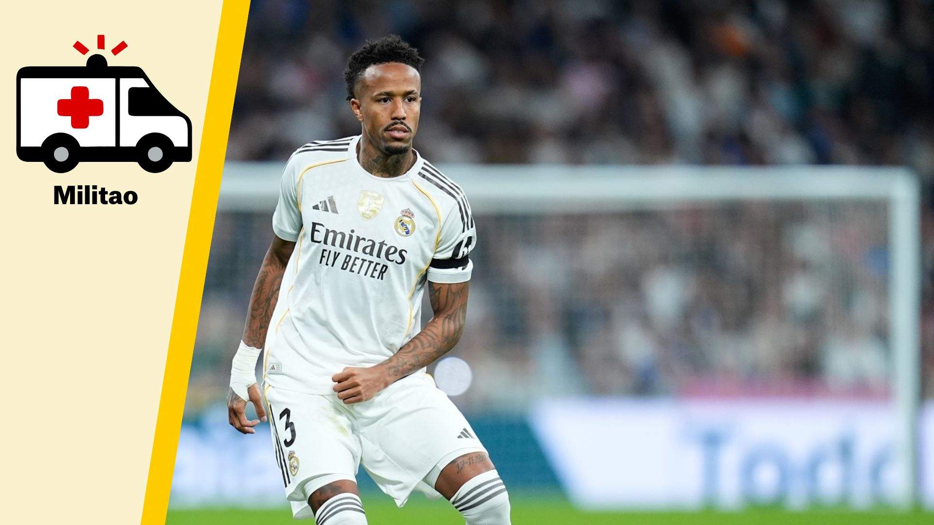 Lesión de Militao: qué le pasa, qué lesión tiene y cuánto tiempo estará de baja con el Real Madrid