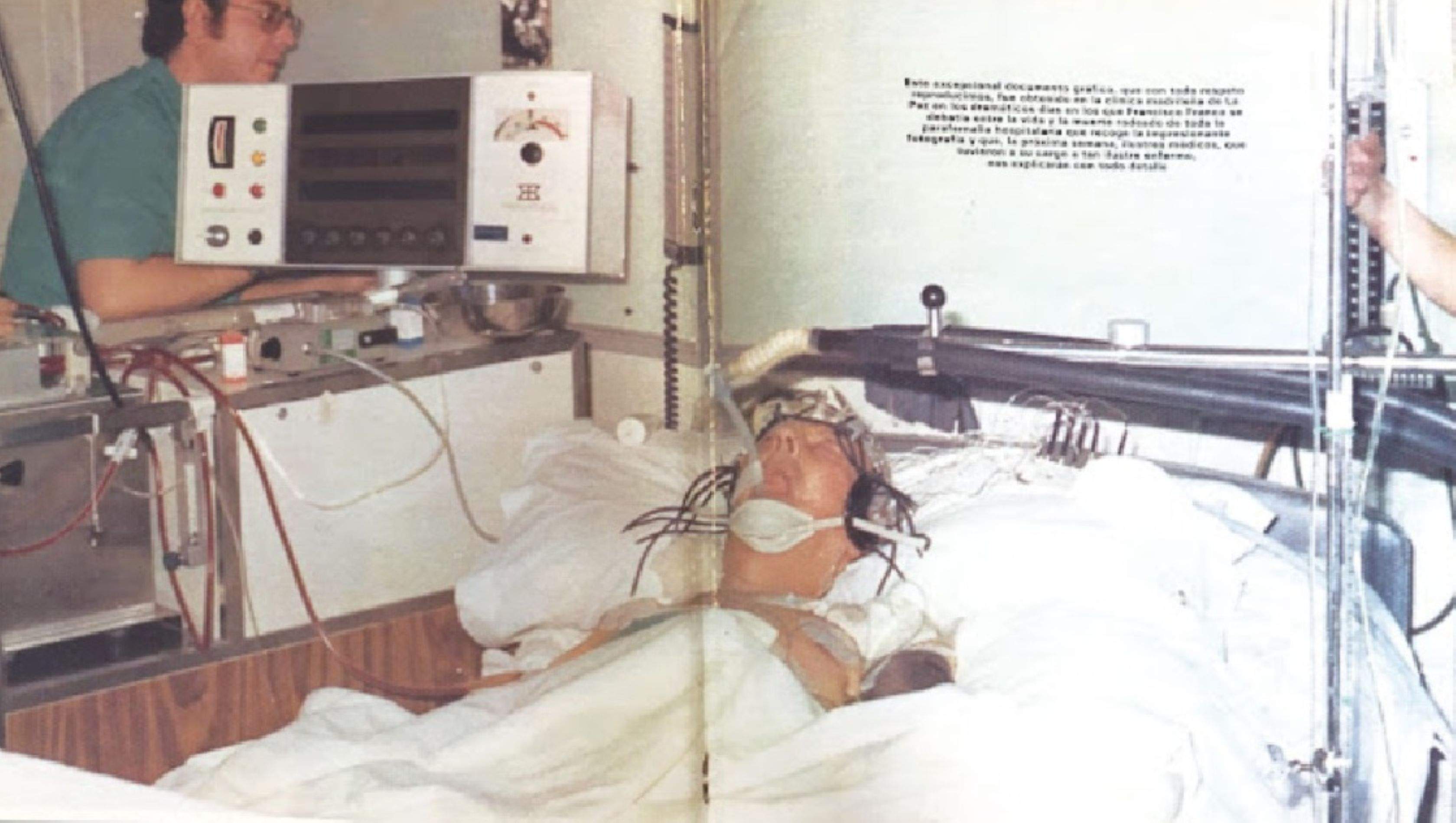 Franco ingressat a l'Hospital de la Paz / Font: Revista 'La Semana'