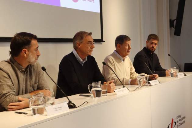 Ferran Pujol i Félix Pérez en roda de premsa / ACN