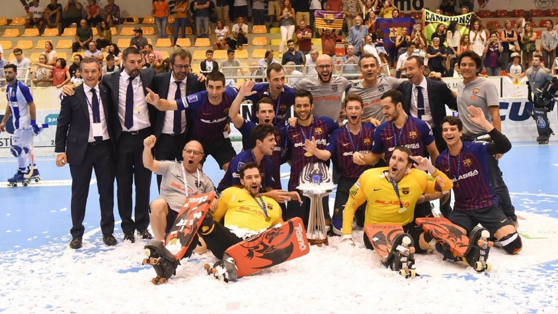 El Barça guanya la divuitena Copa Continental d'hoquei als penals (3-3)