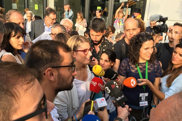 ELNACIONAL Elsa Artadi manifestació un any 1-O Carlota Camps
