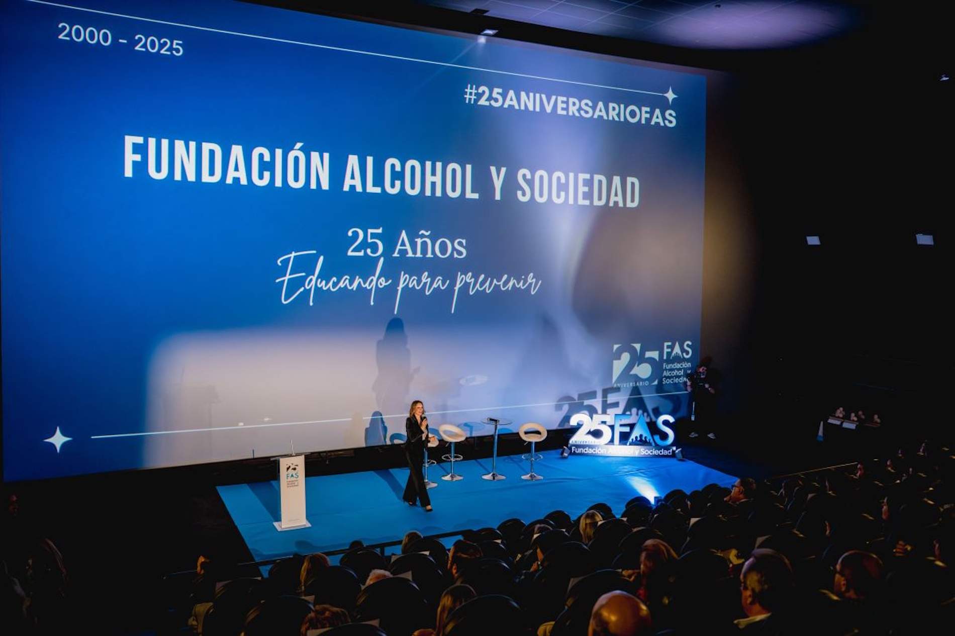 La Fundación Alcohol y Sociedad celebra el seu 25 aniversari