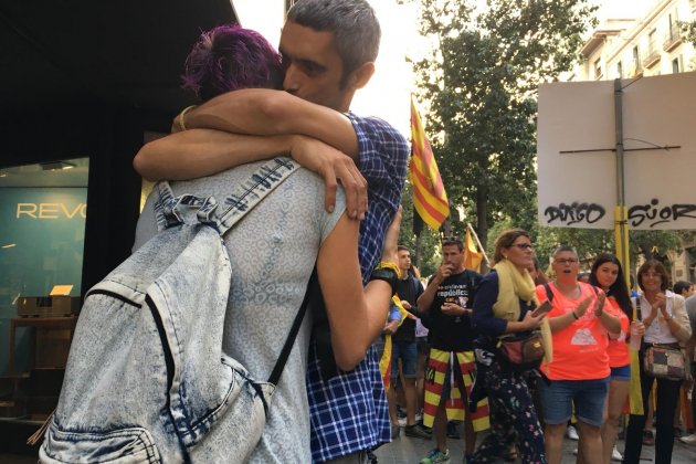 ELNACIONAL Roger Español manifestació un any 1-O Carlota Camps