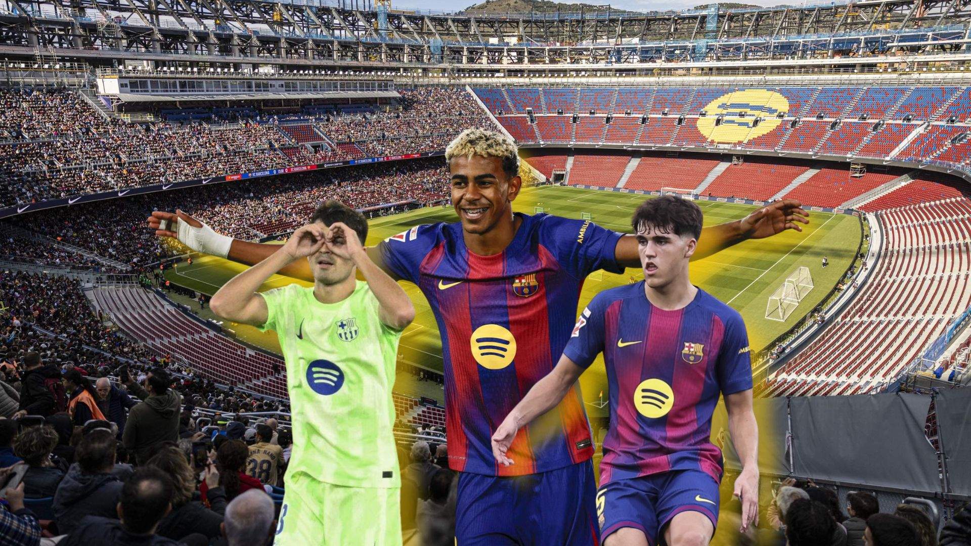 Los nuevos referentes del Spotify Camp Nou: una generación que quiere reescribir la historia del Barça