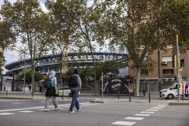 CAMP NOU mobilitat accessos portes / foto: Montse Giralt CAMP NOU mobilitat accessos portes / foto: Montse Giralt
