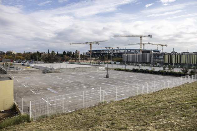 CAMP NOU mobilitat parking Bederrida / foto: Montse Giralt CAMP NOU mobilitat parking Bederrida / foto: Montse Giralt