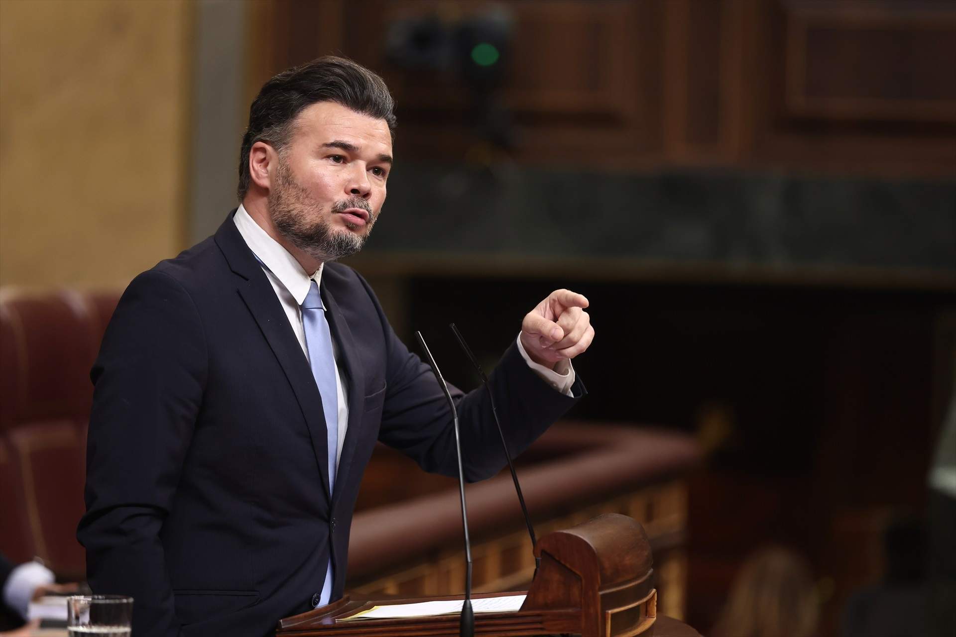 Rufián reacciona a la condena al fiscal general del Estado: “El mensaje es claro: Ayuso no se toca”