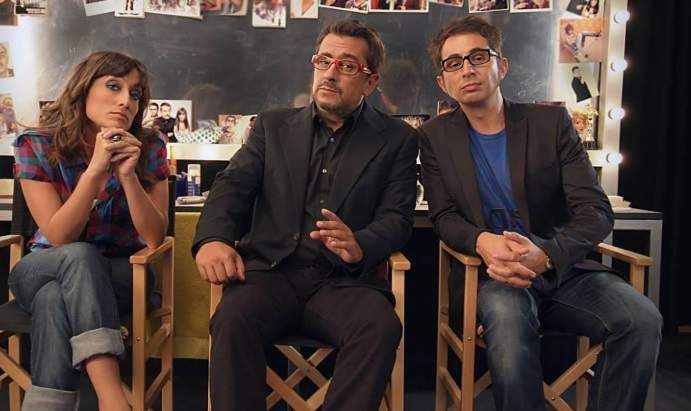 Ana Morgade, amb Andreu Buenafuente i Berto Romero a 'Buenafuente' La Sexta Ana Morgade, amb Andreu Buenafuente i Berto Romero a 'Buenafuente' La Sexta