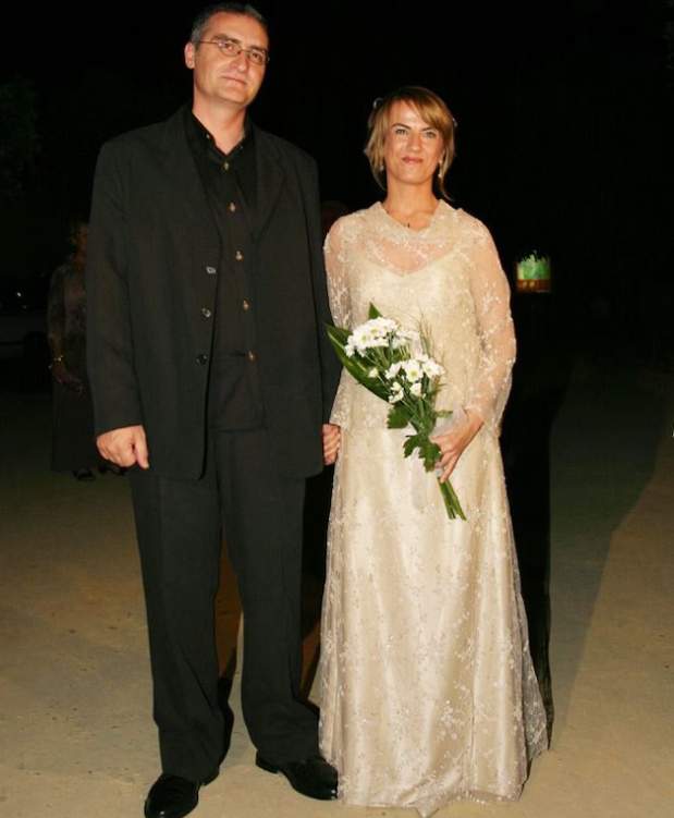 Gemma Nierga el dia del casament amb José Antonio, GTRES