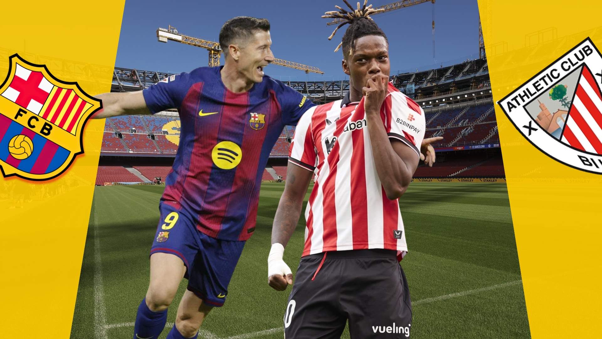 Barça - Athletic Club: horari i on veure per TV el partit de la 13a jornada de LaLiga EA Sports