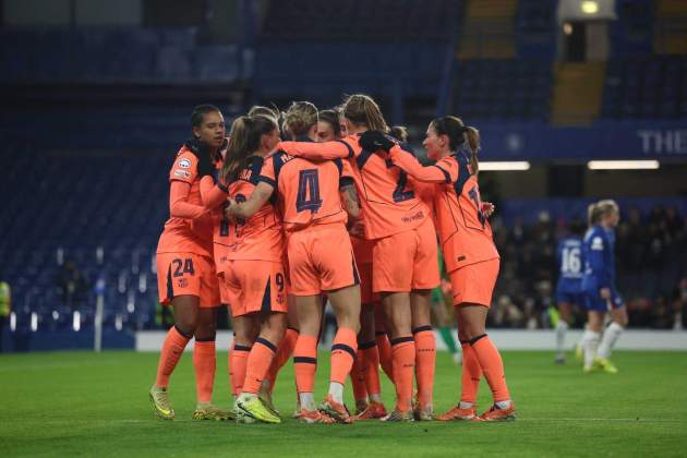 Chelsea Barça Celebració gol