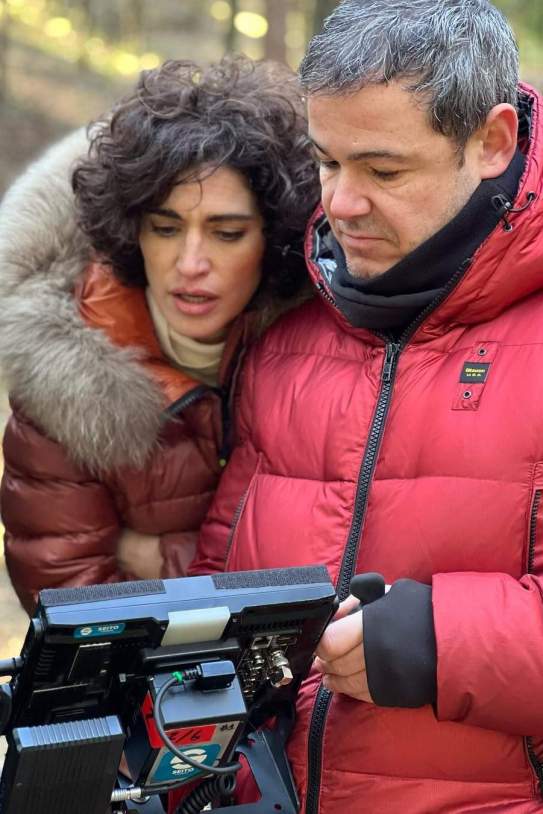 Labanda i Gadel en el rodatge del videoclip / Instagram