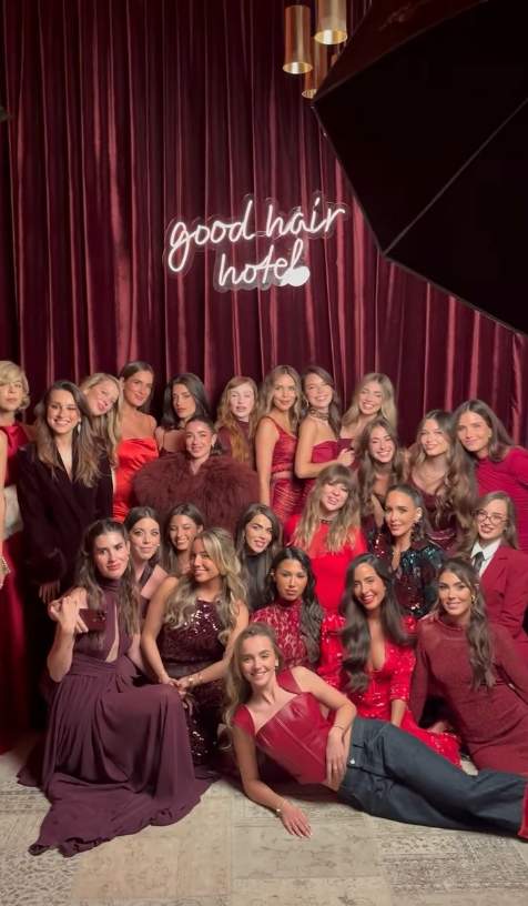 Las invitadas al evento de GHD   Instagram