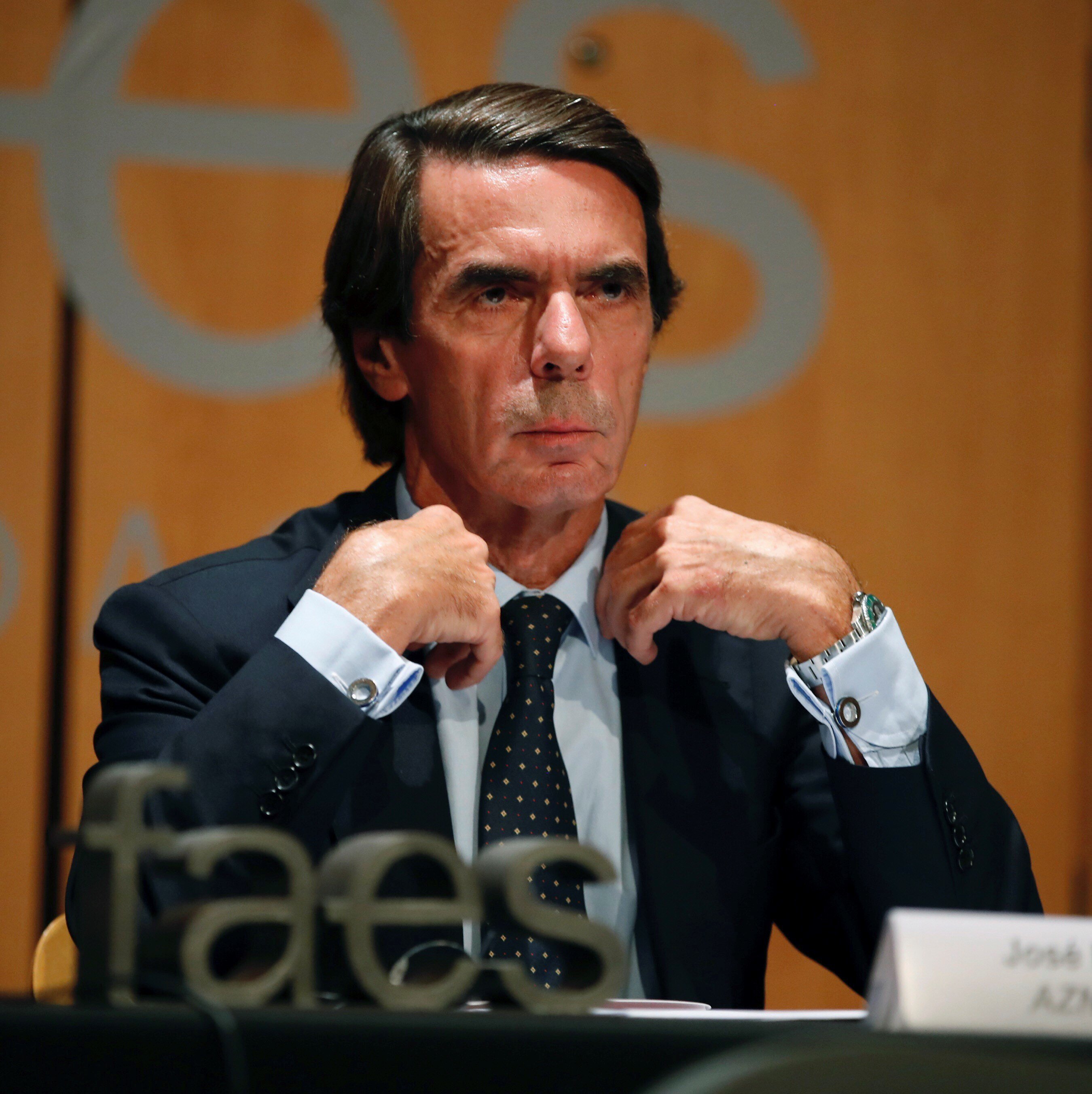 Aznar, sobre el líder de Vox: "És un noi ple de qualitats"