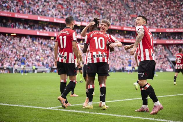 Athletic Club Oviedo celebració / Foto: Europa Press Athletic Club Oviedo celebració / Foto: Europa Press