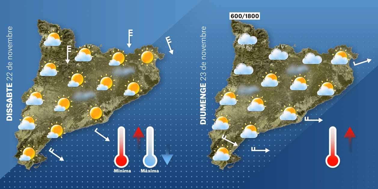 Mapa cap de setmana 22 11