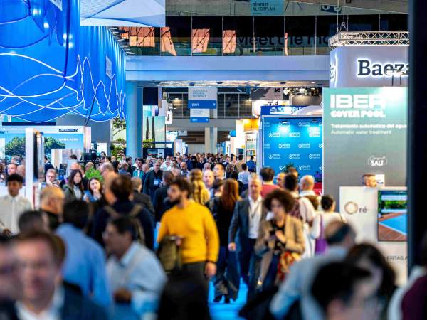 Imagen del certamen Piscina Barcelona 2025, celebrado en el recinto de Fira de Barcelona.