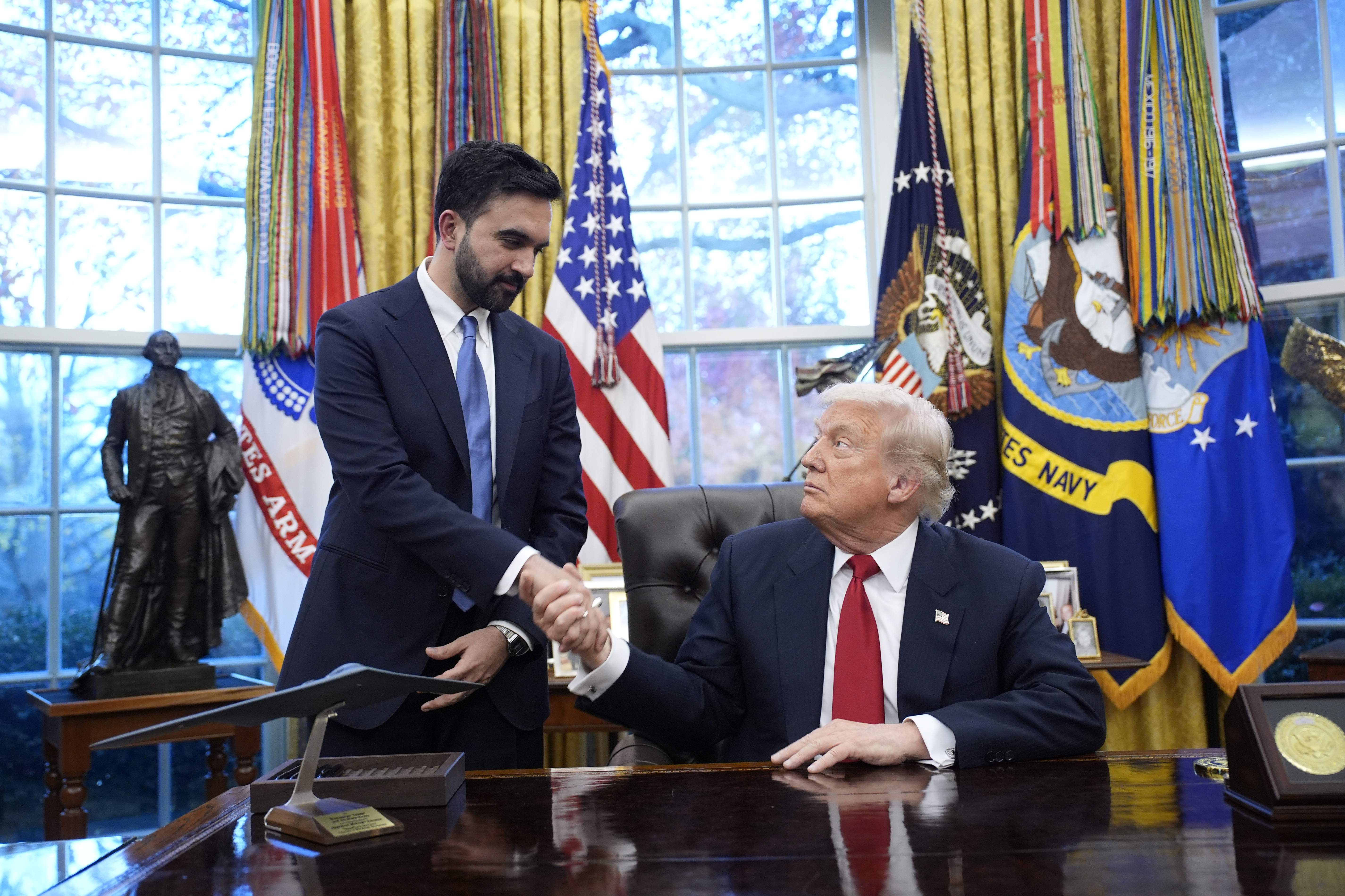 La extraña benevolencia de Trump con Mamdani: “Será un gran alcalde. Cuanto mejor le vaya, más feliz seré yo”