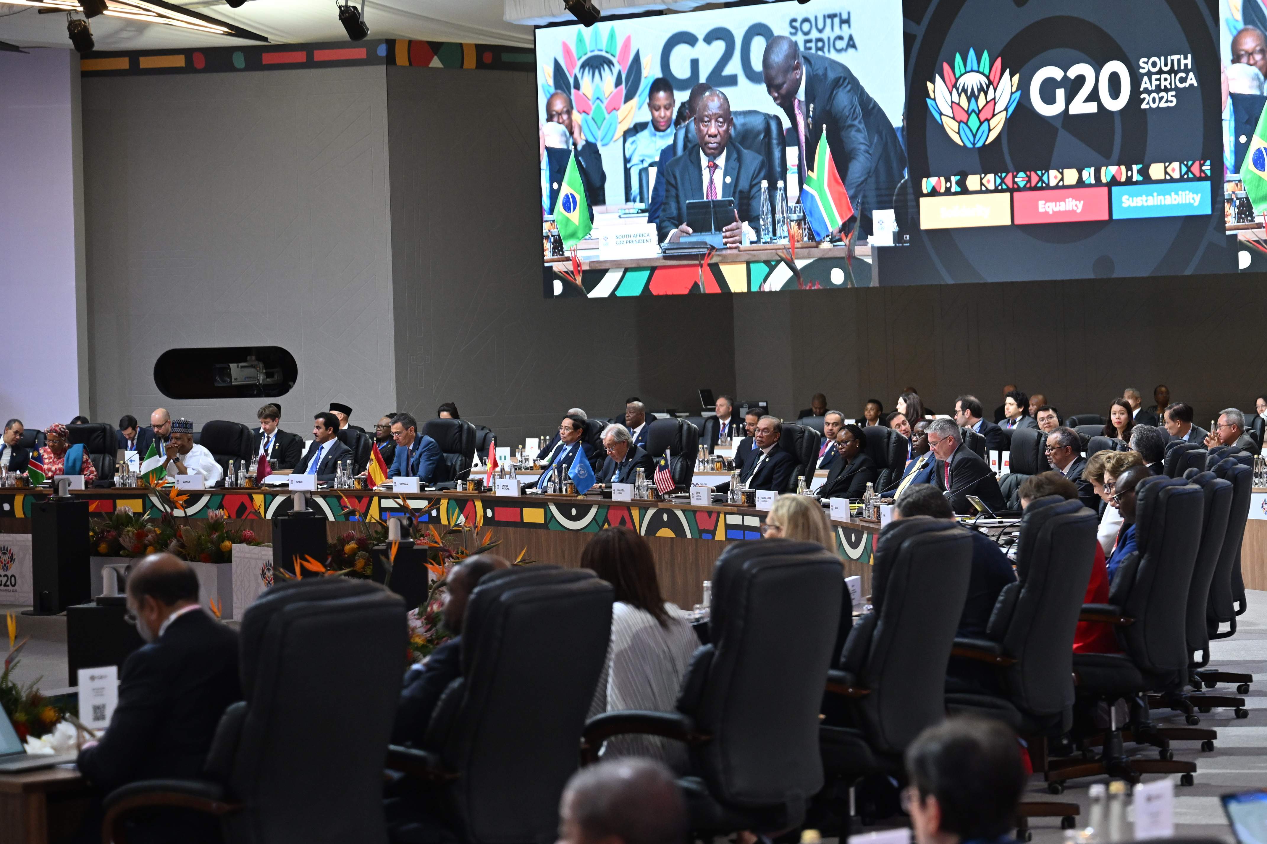 Aliados del G-20 reaccionan: buscarán reforzar a Ucrania ante los puntos más delicados del plan de Trump