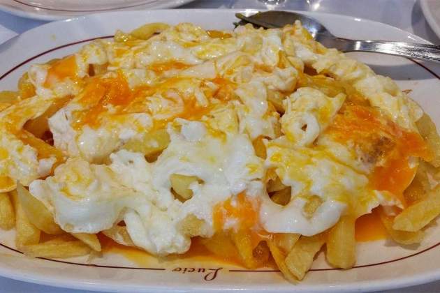 Huevos rotos de Casa Lucio Huevos rotos de Casa Lucio