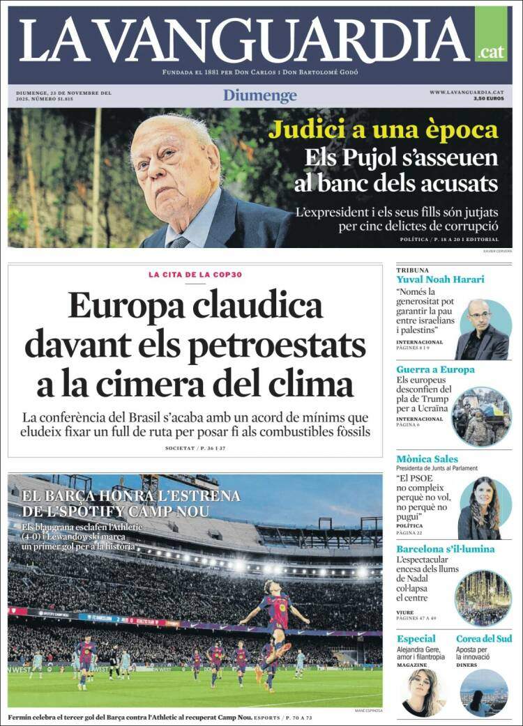 'La Vanguardia' 23 'La Vanguardia' 23