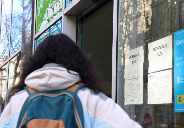 Oficina del SEPE a Barcelona. Aina Martí / ACN