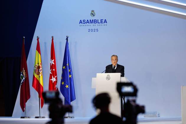 FLORENTINO assemblea socis Reial Madrid / Foto: EFE FLORENTINO assemblea socis Reial Madrid / Foto: EFE