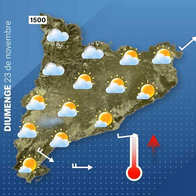 Mapa Catalunya dilluns 23-11 Mapa Catalunya dilluns 23-11