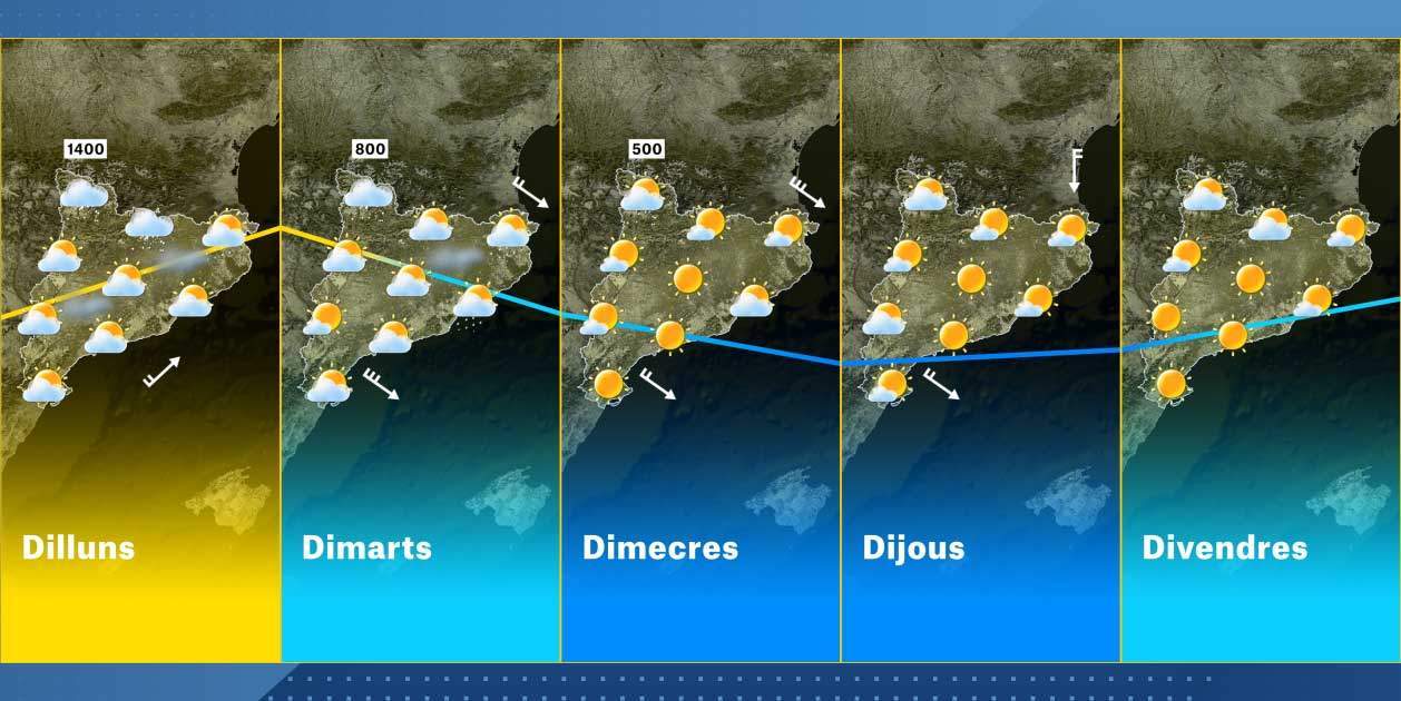Mapa Catalunya setmana 23-11 Mapa Catalunya setmana 23-11
