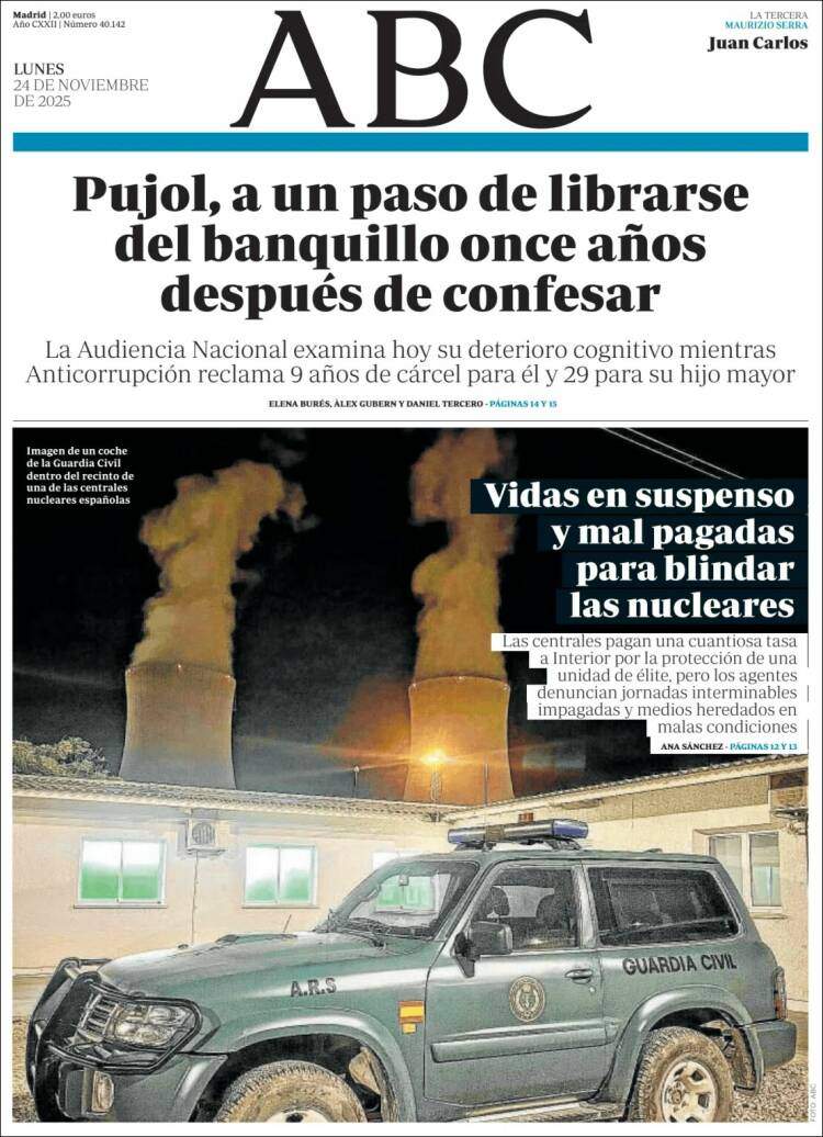 ABC, 24 novembre 2025