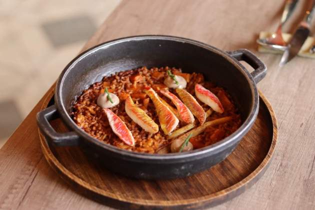 Arroz del restaurante Can Xapes. / Foto: Jordi Àvila Arroz del restaurante Can Xapes. / Foto: Jordi Àvila